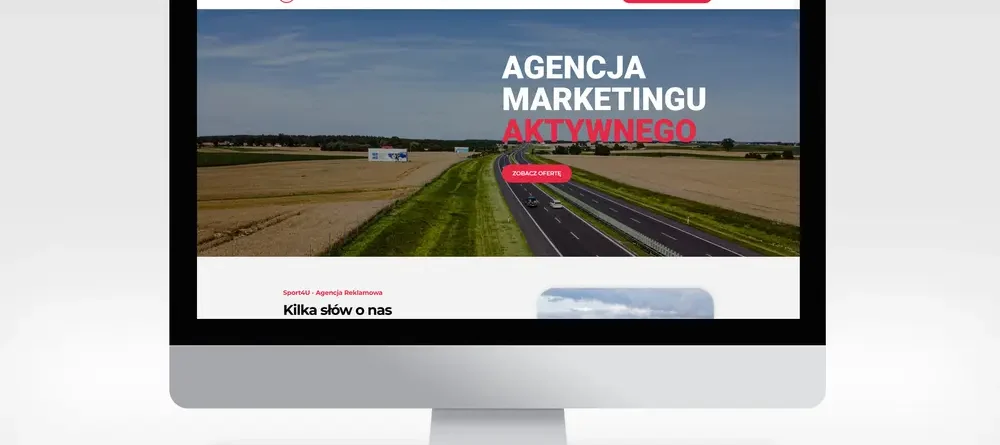 Wykonanie strony internetowej dla Sport4U Media