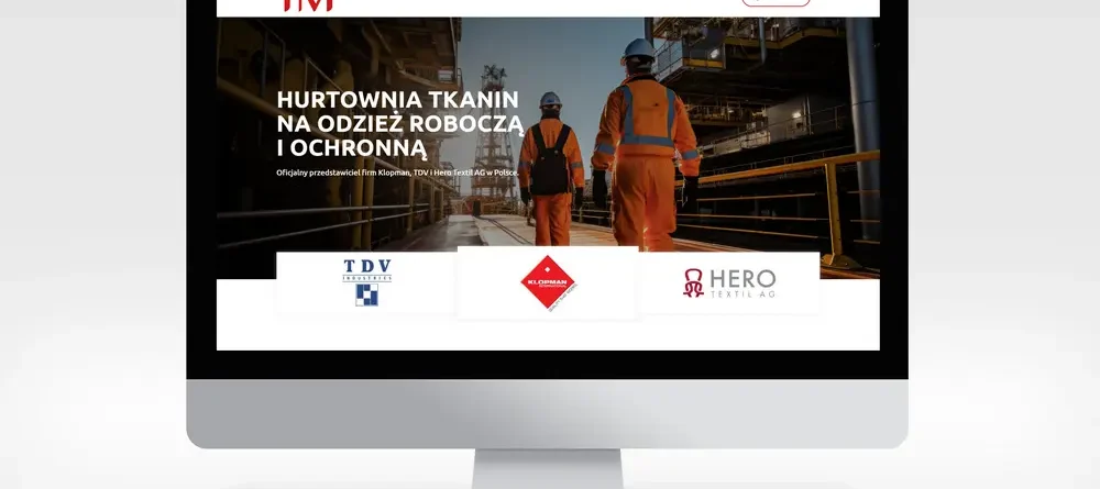 Wykonanie strony internetowej dla TM Hurtownia