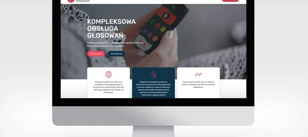 Wykonanie strony internetowej dla WZA24