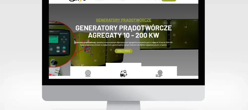 Wykonanie strony internetowej, logo i pozycjonowanie dla GEN4U